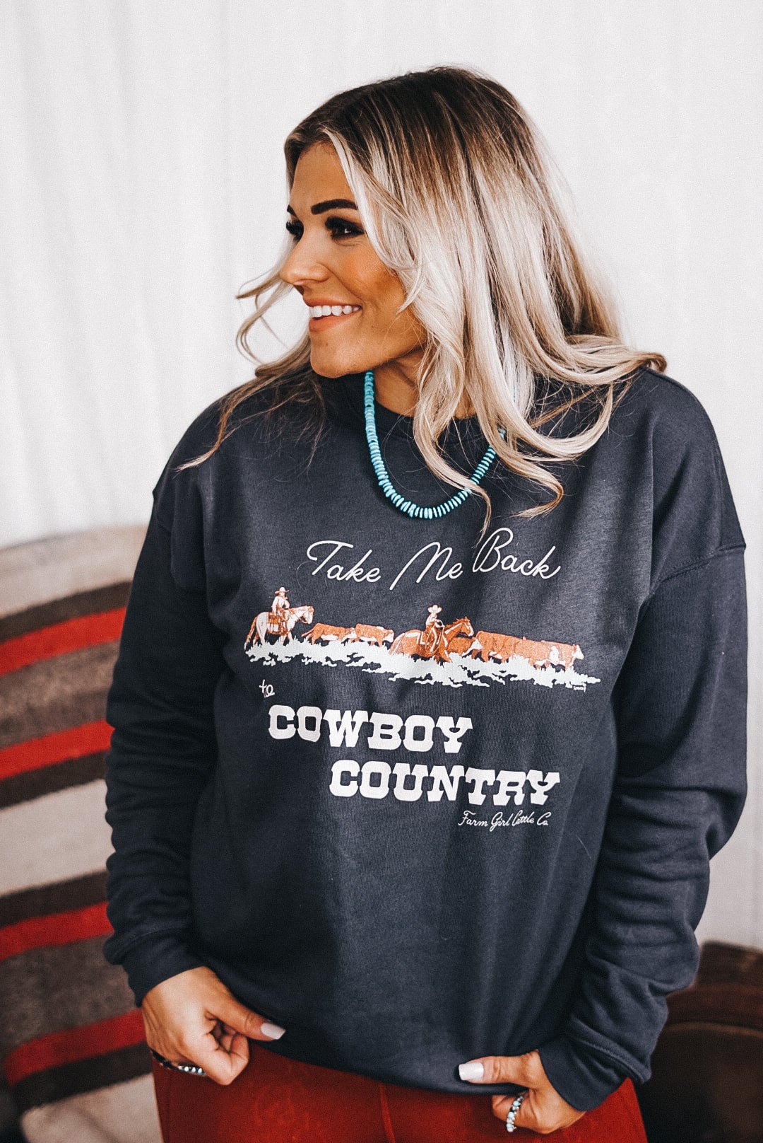 Cowboy Country Sweatshirt  Farm Girl: Rural Boutique + General Store