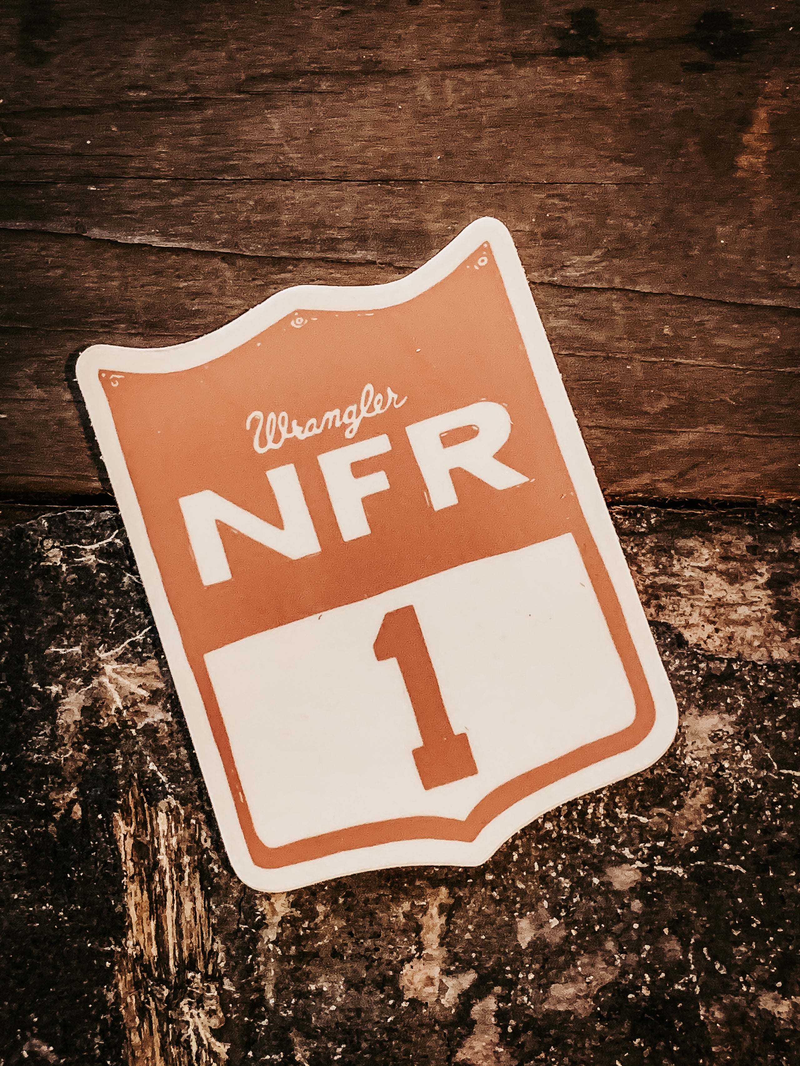 NFR Back Number Sticker  Farm Girl: Rural Boutique + General Store