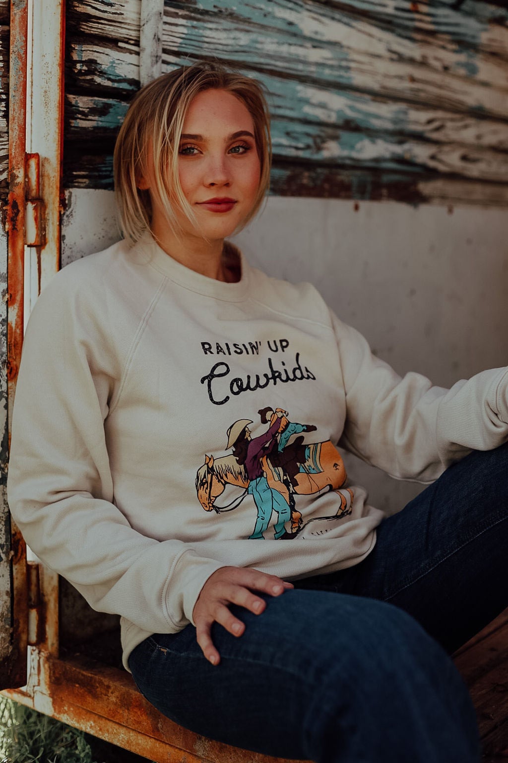 Cowboy Country Sweatshirt  Farm Girl: Rural Boutique + General Store